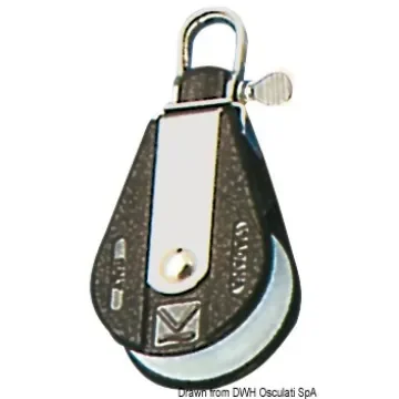Osculati - Single block w/fixed or swivel head A - 55.070.08 product image