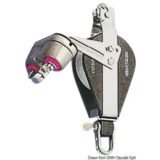 Osculati - Single block w/becket and cam C - 55.076.12 product image