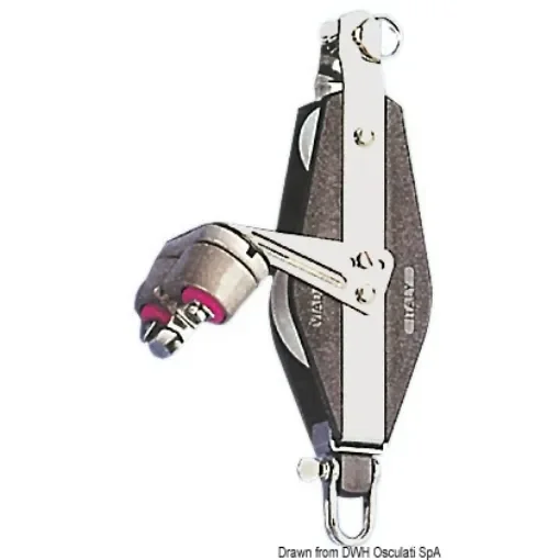 Osculati - Double fiddle block w/cam B w/becket - 55.080.10 product image