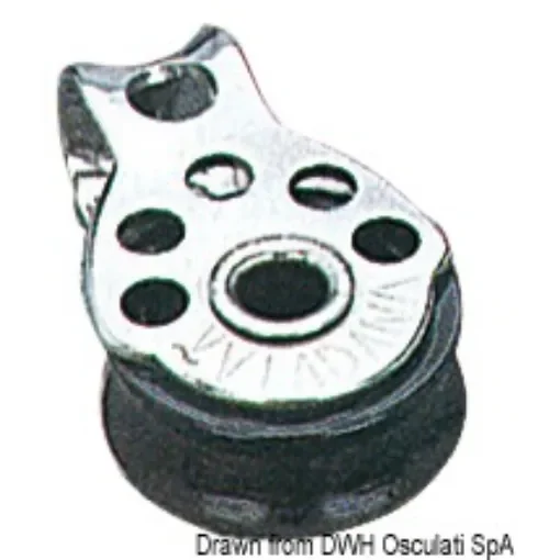 Osculati - SS mini-block single 17x5 - 55.090.01 product image