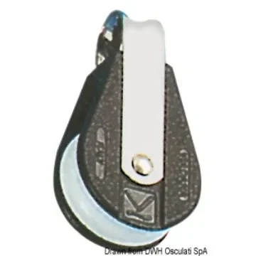 Osculati - Plastinox block 1pulley 8x34 - 55.098.00 product image