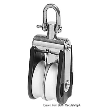 Osculati - Offshore block 2 pul. 20mm - 55.120.20 product image