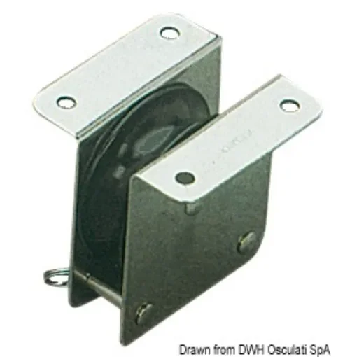 Osculati - SS recess block 1pulley 55x12 - 55.240.02 product image