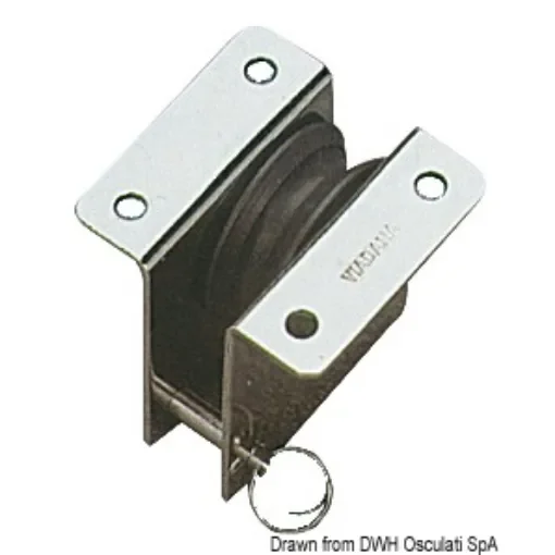 Osculati - SS recess block 1pulley 34x5 - 55.240.05 product image