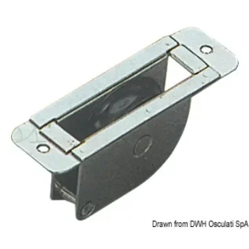 Osculati - SS recess block 1pulley 38x8 - 55.241.01 product image