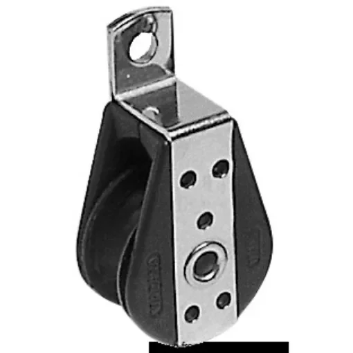 Osculati - Single block 1pulley w/footblock AISI316 22x6 - 55.250.04 product image