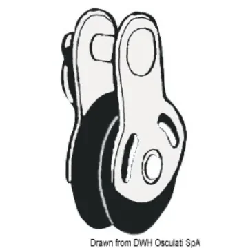 Osculati - SeaSure block 1pu.19x4 rem.pin - 55.261.00 product image