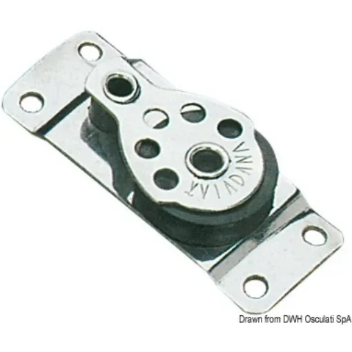 Osculati - SS footblock 1pulley 25x6 - 55.516.75 product image