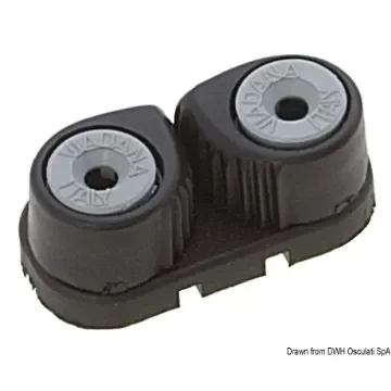 Osculati - Clam cleat carbon fibre 3/8 mm - 56.025.10 product image