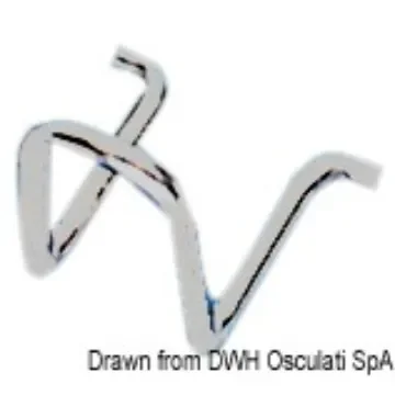 Osculati - SS front wire fairlead - 56.254.20 product image