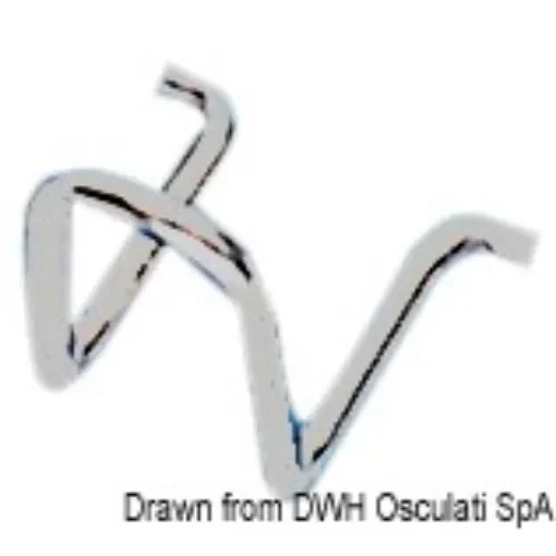 Osculati - SS front wire fairlead - 56.254.20 product image