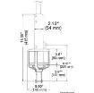 Osculati - HOOD Seal Flex furling device fitted with profile - 57.050.00 product image