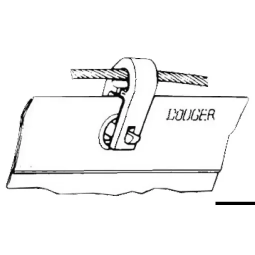 Mainsail slide shackle product image