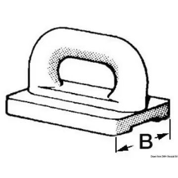 Osculati - Nylon mainsail slide 16 mm - 58.089.00 product image