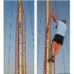 Osculati - Anti-torsion climbing ladder for 10 m masts (ladder length 8.80 m) - 59.807.04 product image