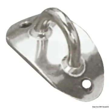 Osculati - Spinnaker pole attachment on plate on horizontal curved base - 60.137.30 product image