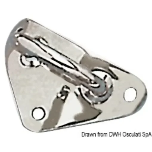 Osculati - Stainless steel spinnaker pole fitting - 60.530.80 product image