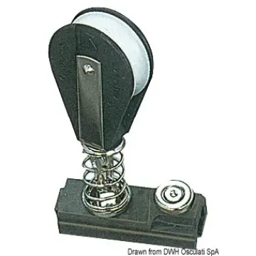 Osculati - Anodised aluminium trailer w/spring stop - 61.594.01 product image