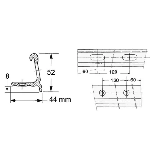 Osculati - Toerails - 62.410.01 product image