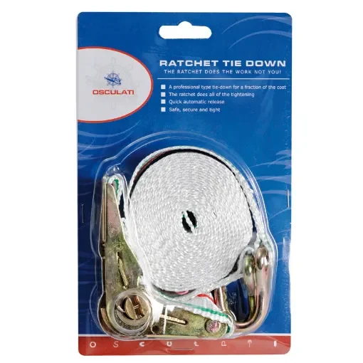 Osculati - Coloured polyester strap w/hook 25 mm 600 cm - 63.250.60 product image