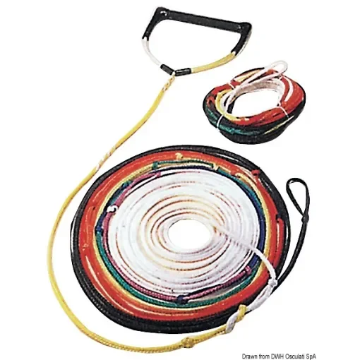 Osculati - Coloured 8-section tow rope - 64.428.02 product image