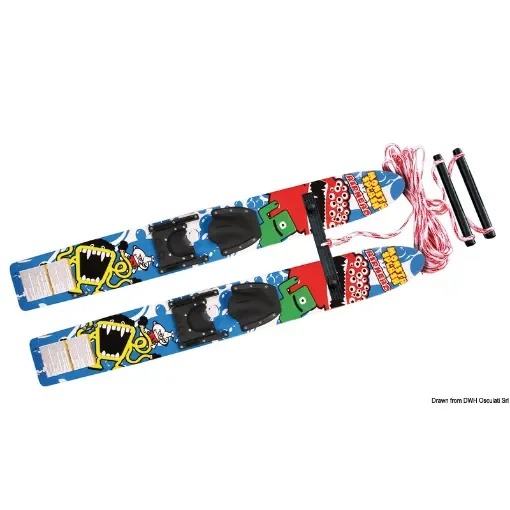 Osculati - AIRHEAD Monsta Splash Trainer Skis made of wood - 64.940.09 product image