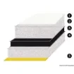 Osculati - Soundabsorbing and soundinsulating panel with white glassfiber fabric - 65.100.50 product image
