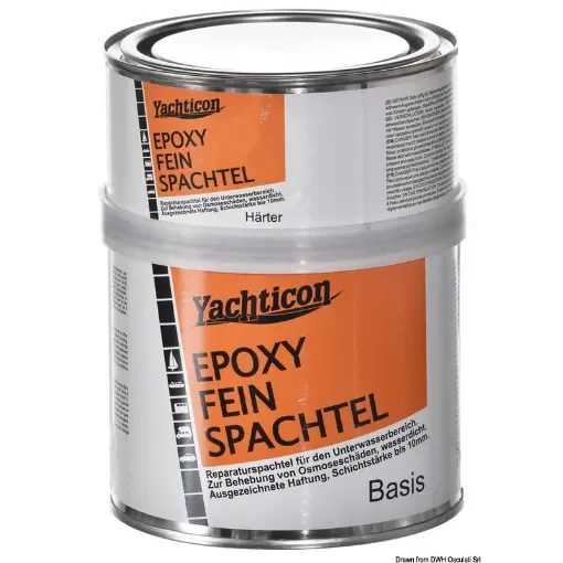 Osculati - YACHTICON Water Resistant 2-component epoxy resin - 65.211.32 product image