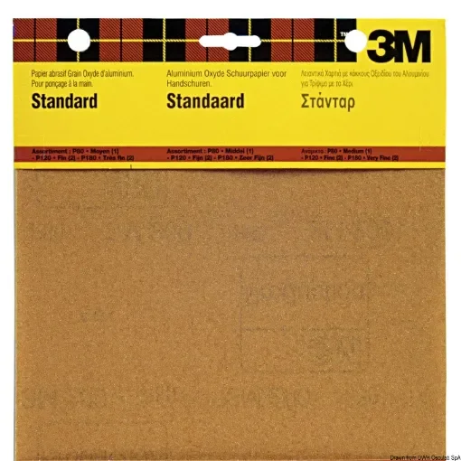 Osculati - Carta abrasiva nera 3M P 240 (4 pz) - 65.391.01 product image