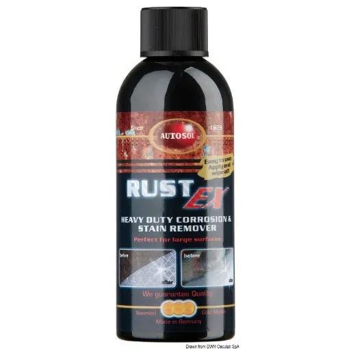 Osculati - Rust Ex AUTOSOL removes rust from stainless steel and corrosion from polished/chromed brass - 65.524.00 product image