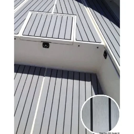 Osculati - EVA Teak 2400x1200x6 mm grey colour - 65.909.02 product image