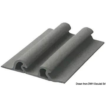 Osculati - EPDM Double Tear drop Rubbing Strake - 66.023.02 product image
