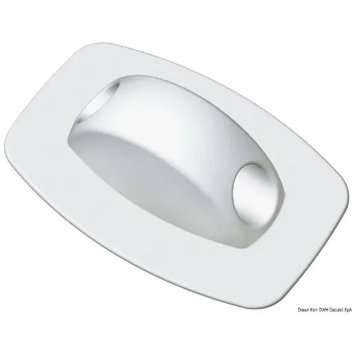 Osculati - Grey fairlead 88 x 58 x 26 mm - 66.080.11 product image