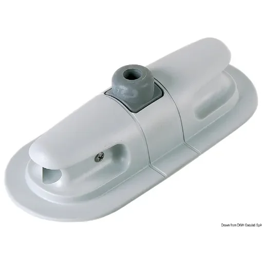 Osculati - Grey oar crutch base 90 x 200 x 50 mm - 66.080.15 product image