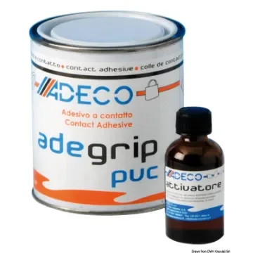 Osculati - Glue for PVC ADEGRIP NA 500 g + activator 30 ml - 66.240.60 product image