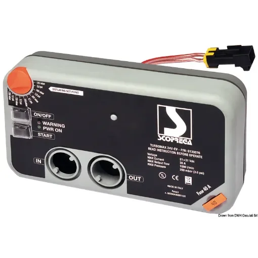 Osculati - BRAVO Turbo Max Kit inflator 12 V - 66.447.01 product image