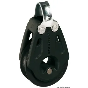 Osculati - Control 30 single strap block - 68.441.31 product image