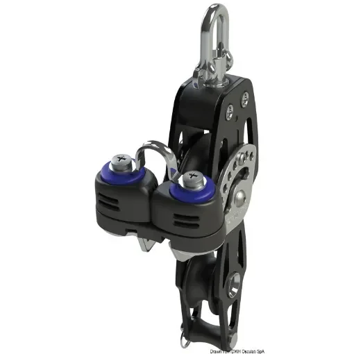 Osculati - HTX 72 fiddle block w/becket u. cam cleat - 68.639.72 product image