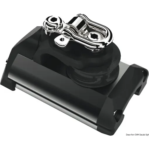 Osculati - LEWMAR end stop size 1 single sheave and becket - 68.773.01 product image