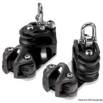 Osculati - Double sheave, becket and cleat kit size 2 - 68.787.02 product image