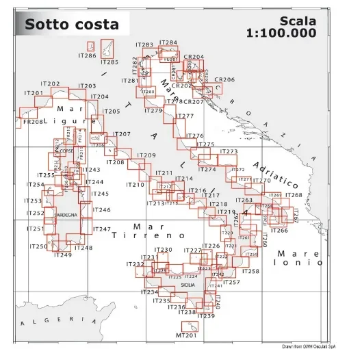 NAVIMAP Coastal Charts 1:100.000 product image