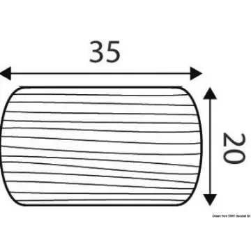 Osculati - Profile for handrail / guard-rail - 71.034.00 product image