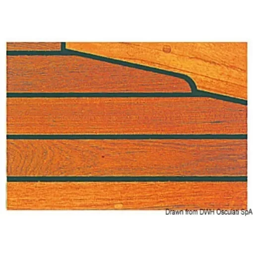 Osculati - Teak deck board 60x10x2000 mm - 71.101.30 product image