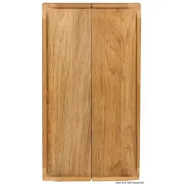 Osculati - Foldable teak table top 70x64 cm - 71.202.00 product image