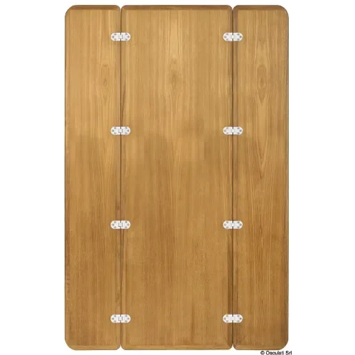 Osculati - Tavolo teak pieghevole senza bordo 125x80 - 71.203.10 product image