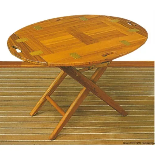 Osculati - Removable teak table 85x60x53 cm - 71.305.40 product image