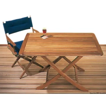 Osculati - Foldable teak table 118x70 cm - 71.305.80 product image