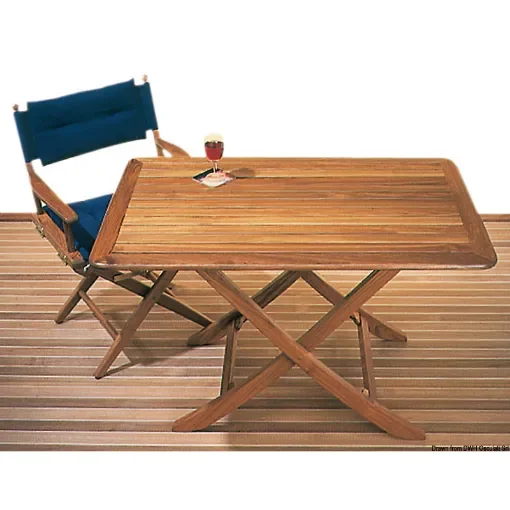 Osculati - Foldable teak table 118x70 cm - 71.305.80 product image
