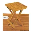 Osculati - Foldable teak stool 30x30x45 cm - 71.308.00 product image