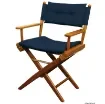 Osculati - Teak folding chair blue padded fabric - 71.326.30 product image